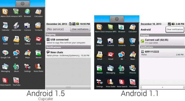 Android 1.5 Cupcake