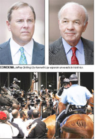 Los responsables del escándalo Enron