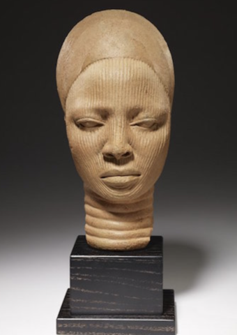 Shrine Head, Yoruba, African Art, 1300