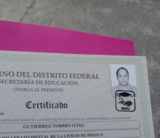 Termino mis estudios de Bachillerato