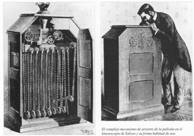 Thomas Alva Edison inventa el kinetógrafo: primera cámara sonora