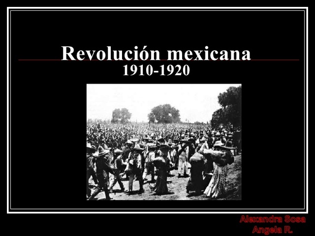 Revolución mexicana