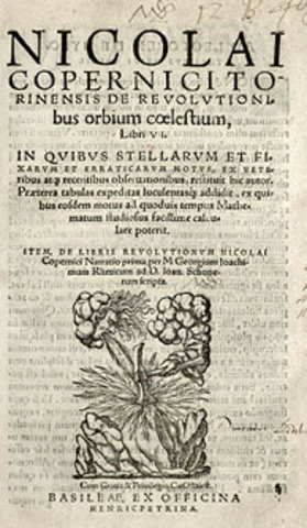 Death of Nicolaus Copernicus