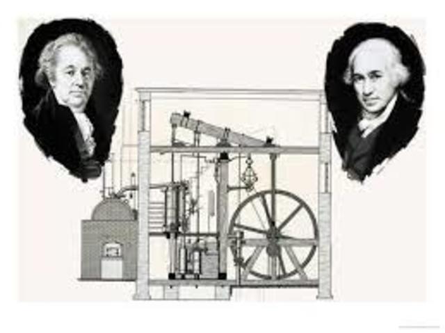 James Watt y Matthew Boulton