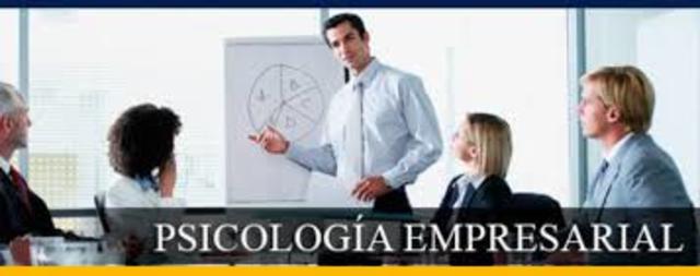 Consolidación de la psicología organización