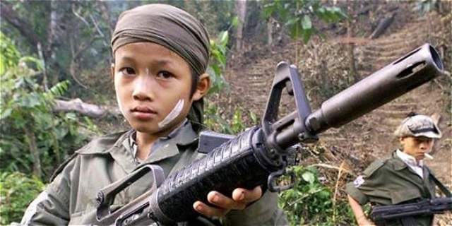 Niños en el conflicto armado (actual)