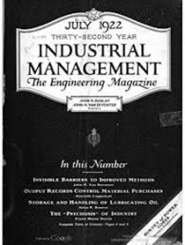 revista Factory Management and Maintenance