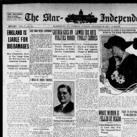 The Harrisburg Pennsylvania & Raleigh Star