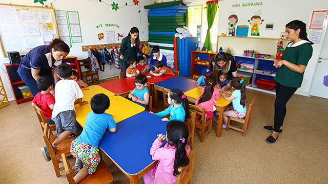 ENTRADA AL JARDÍN INFANTIL