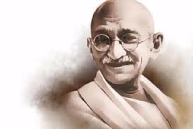 Mahatma Gandhi Insiste
