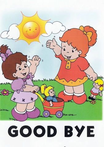 SALUDANDO "BUENAS TARDES" - "ADIÓS".