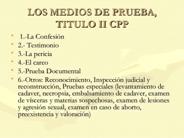 TIPOS DE PRUEBAS