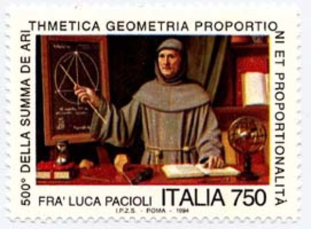 Pacioli modifica su obra