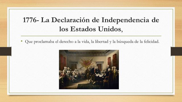Declaracion de Independencia de los Estados Unidos