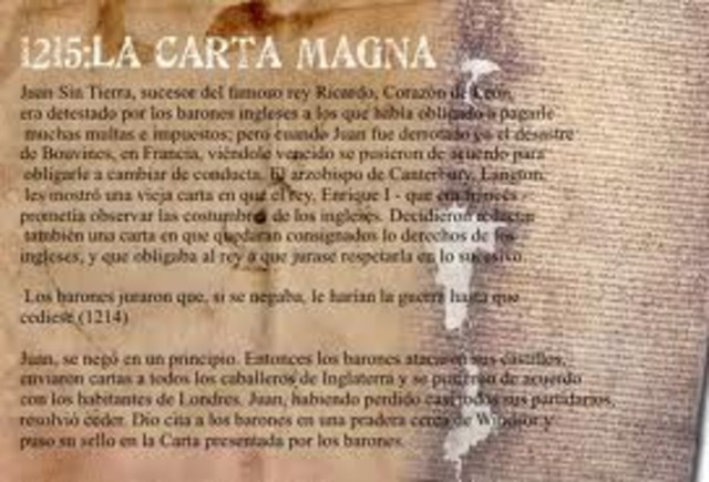 Carta Magna de 1215