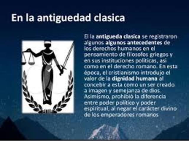 Dec 10 1948 Que son los Derechos en la antiguedad