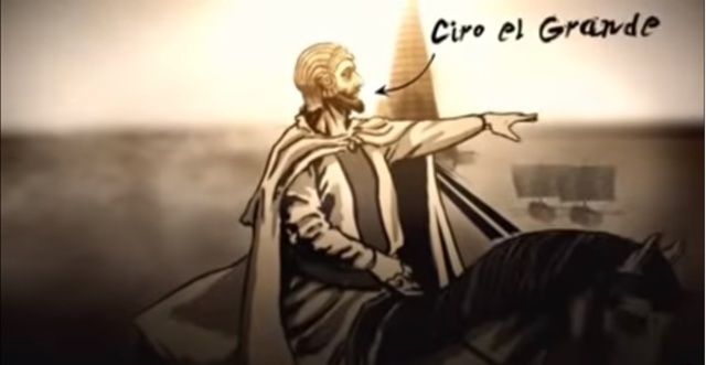 Lapida de barro(Cilindro de Ciro)