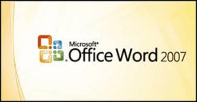 Microsoft office 2007