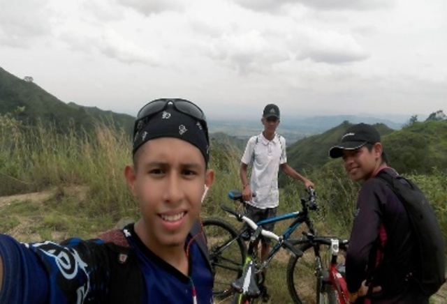 siclo paseo con mis amigos