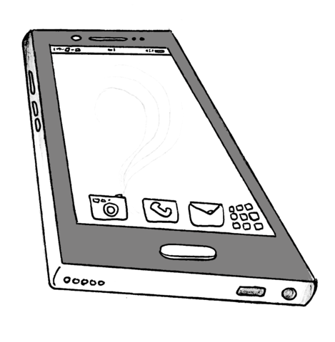 First exposure to cellphones