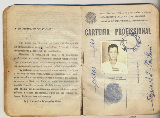 Criação da Carteira de Trabalho