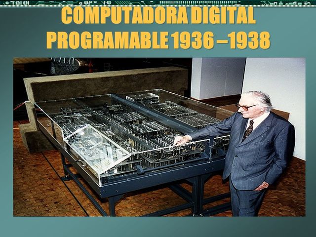 La primera computadora programable de la historia