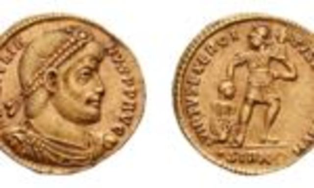 Constantinopla: Se constituye la primera moneda.