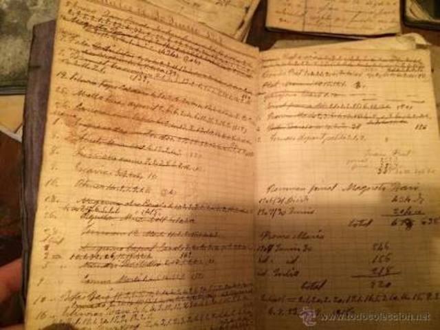 Inicio de estudios de principios de la contabilidad