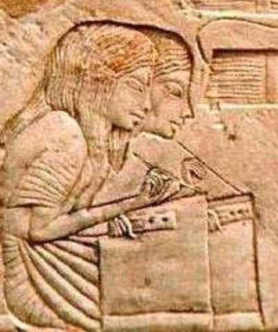 Egipto da origen a las escribas