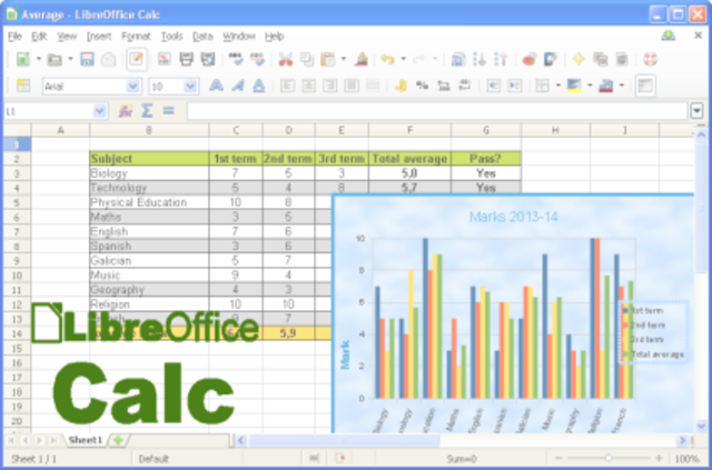 LibreOffice Calc