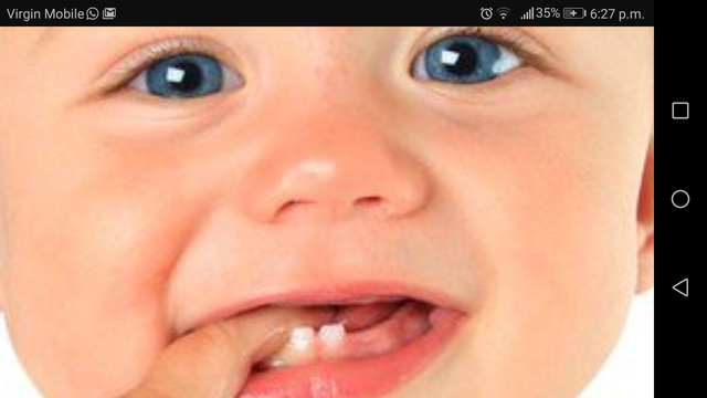 Cuando me empezaron a salir dientes