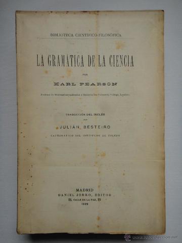 La gramática de la ciencia