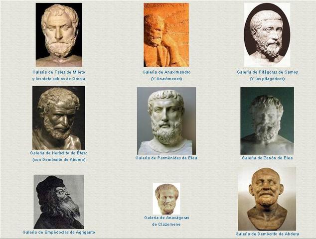 FILÓSOFOS PRESOCRATICOS