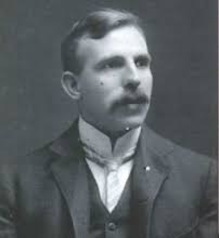 Hahn trabaja junto a Ernest Rutherford