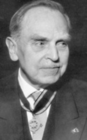 Otto Hahn recibe el Premio Nobel de Química 1944