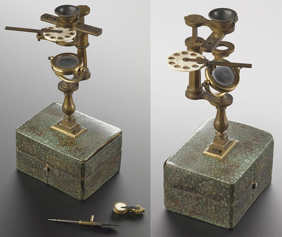 Microscopio de Jeremiah Sisson