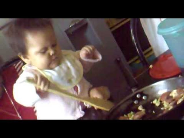 mi primera vez cocinando