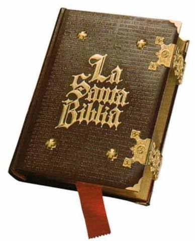 La biblia (cuando se termina)