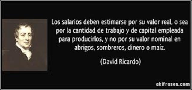 David Ricardo Pensador Clasico
