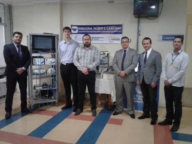 HUSFP recebe nova Torre de Vídeo