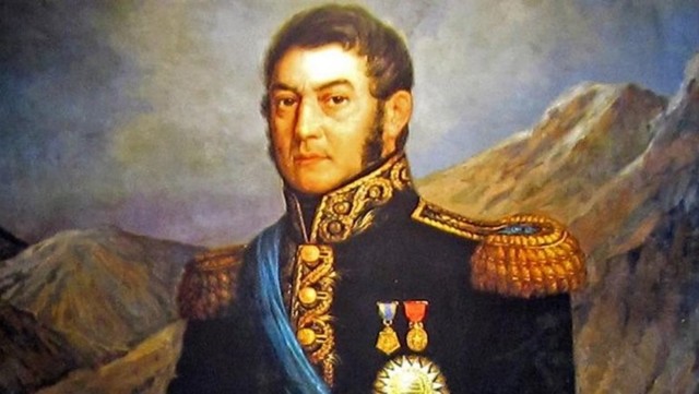 jefe del ejercito de los Andes