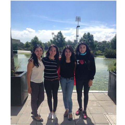 Primer día de clases en la universidad.