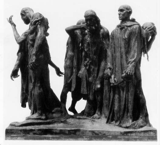 Sculpture: SculpturThe Burghers of Calais by Auguste Rodin