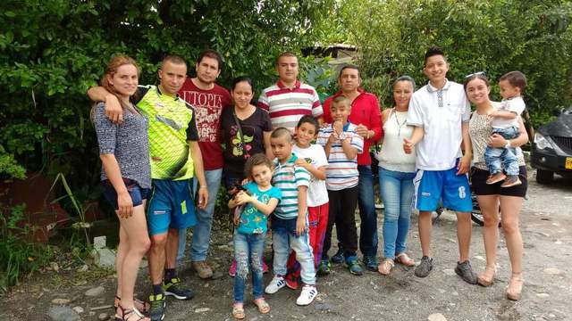 cuando salí al parque con mi familia