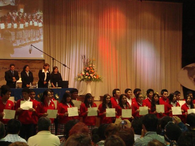 Graduación de secundaria.