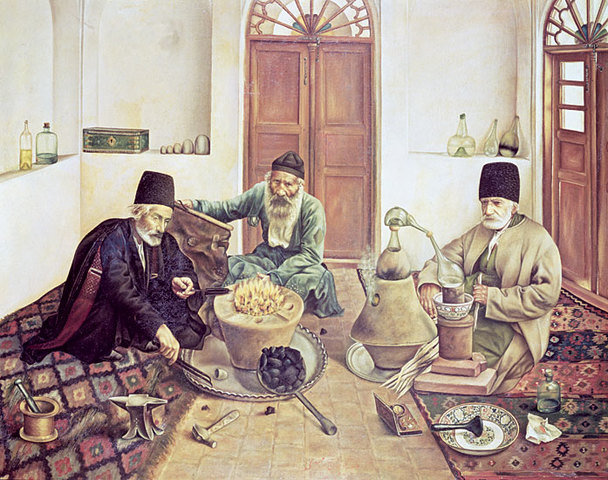 La alquimia: Los árabes