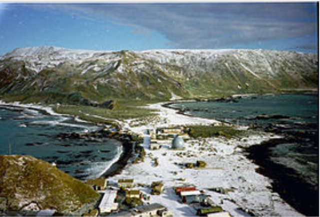 When was Macquarie island established as a research station