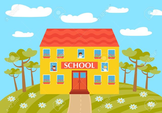 mi primer dia en el colegio