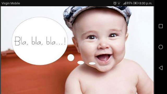 Cuando dije mis primeras palabras