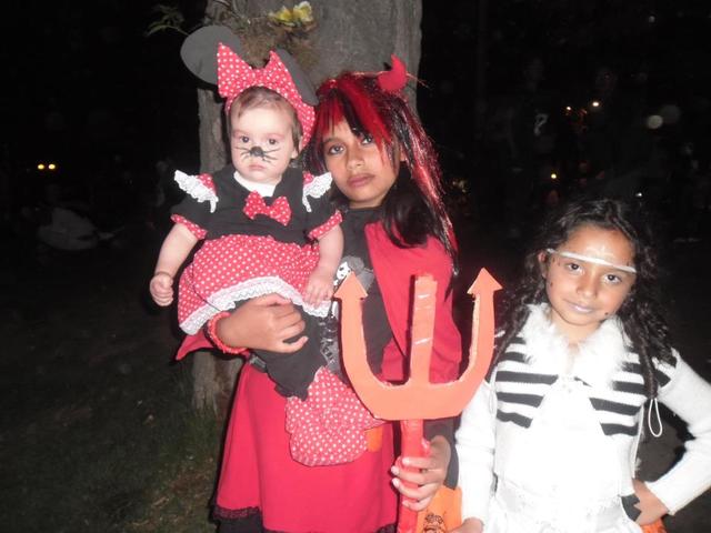 El primer halloween con Nicoll